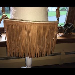 Boho Style Fringed Crossbody Bag